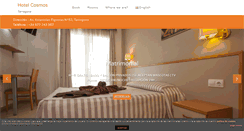 Desktop Screenshot of hotelcosmostarragona.com