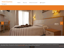 Tablet Screenshot of hotelcosmostarragona.com